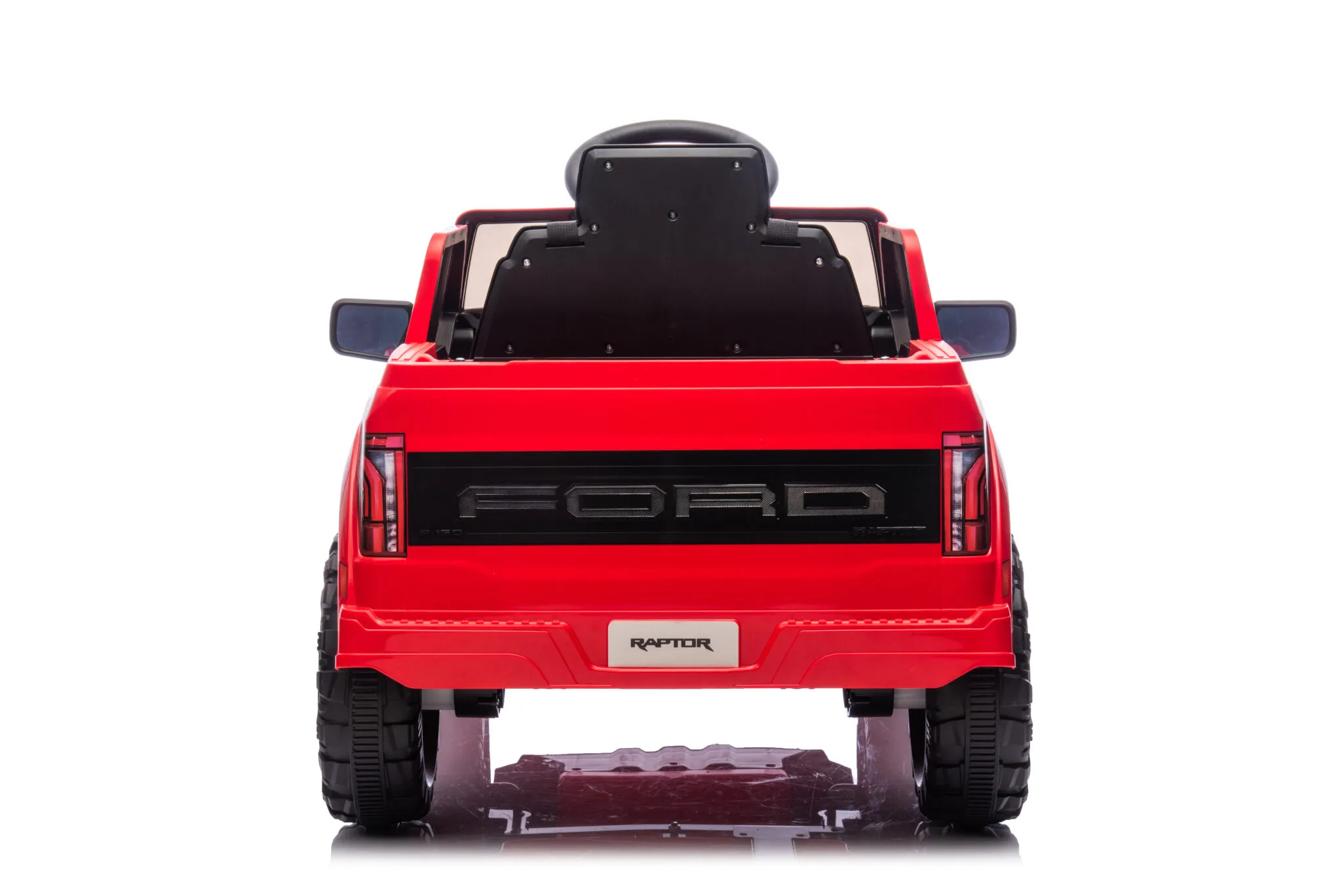 Kinder Elektrofahrzeug Pickup Ford Raptor - Einsitzer mit 2x25 Watt, Elektro Kinderauto SUV Jeep