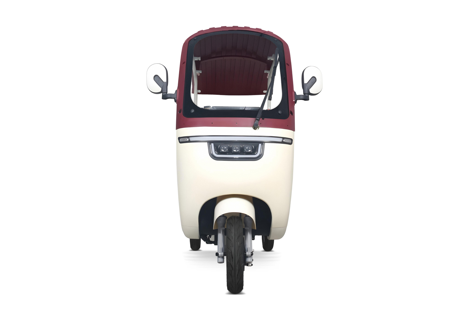3-Rad Seniorenmobil 1800 Watt Geco AX3 RD210, Elektromobil 2-Sitzer mit Dach 25 km/h