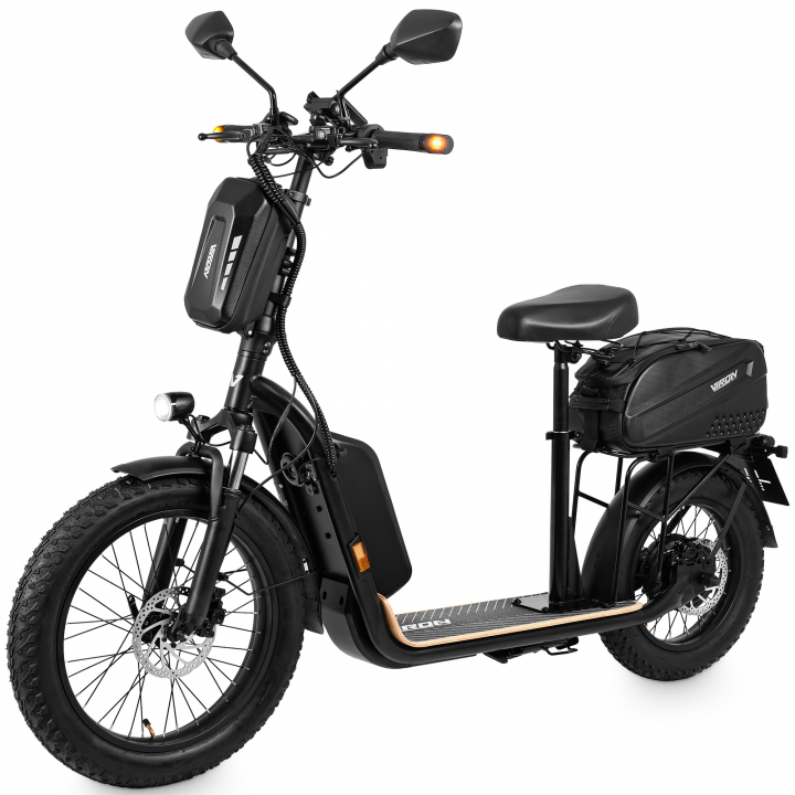Viron Elektroscooter mit Straßenzulassung XI-1500 MaxRange - Elektro Stehroller, Elektroroller 45 km/h mit Lithiumakku, E-Scooter