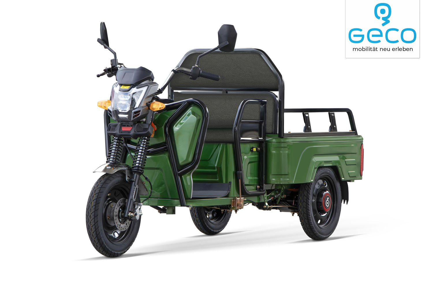 Elektroauto Geco Moto Truck P10 gXP Cargo TUK, Elektro Lieferwagen, Elektro Kipper mit manueller Kippfunktion