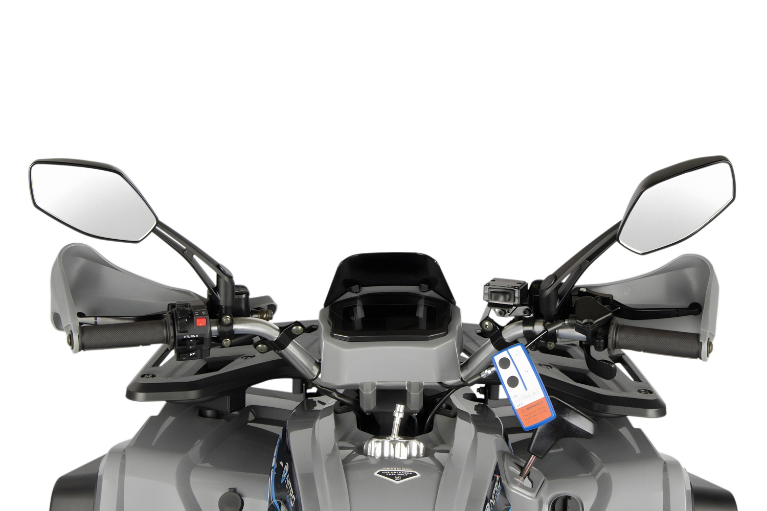 NITRO MOTORS 200cc maxi Quad Nero CVT RS10 Sport inkl. Seilwinde - Benzinquad 10 Zoll Alarmanlage
