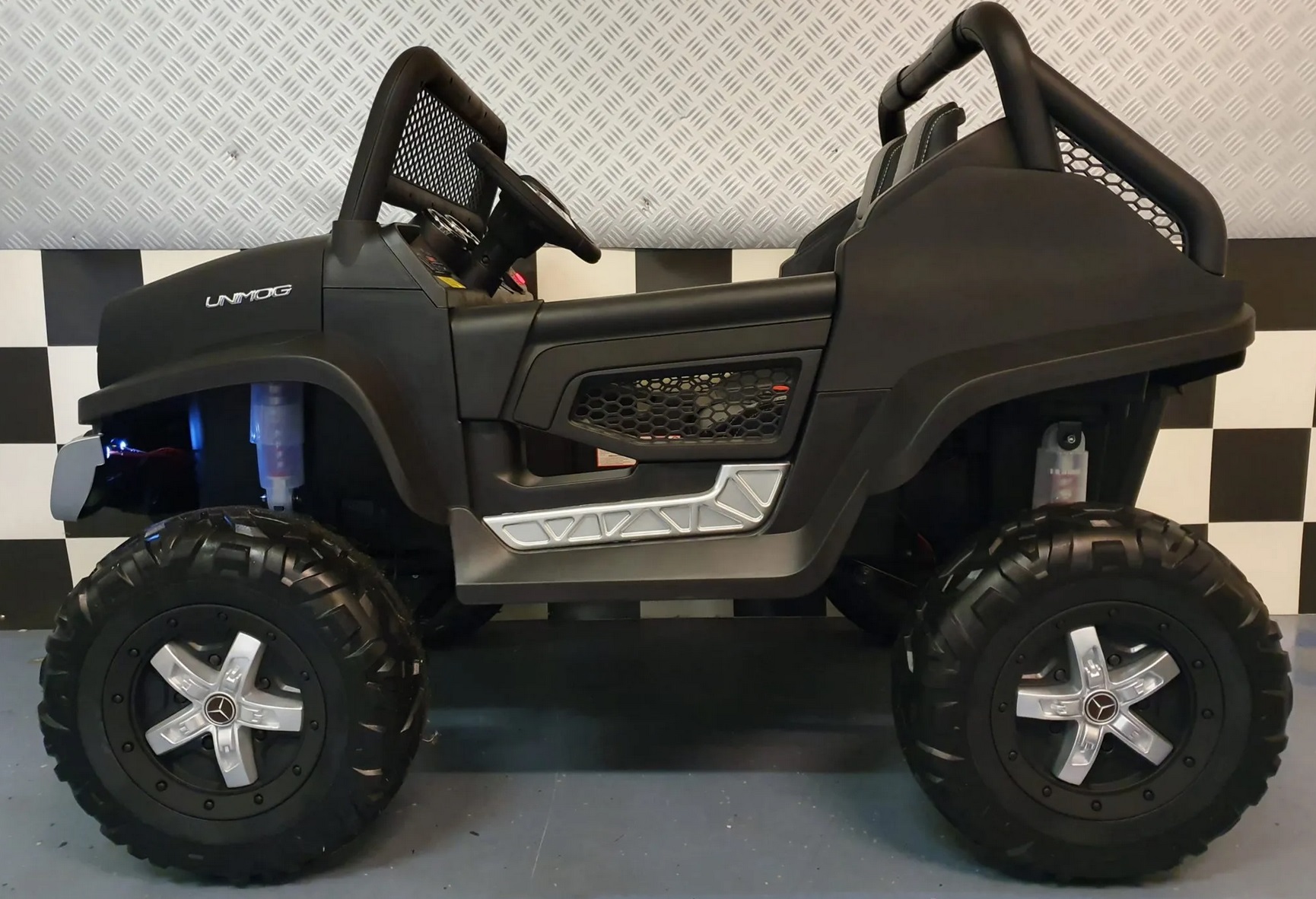 Elektro Kinderauto Mercedes Benz Unimog, Elektrofahrzeug für Kinder, Kinderfahrzeug, Electric Car