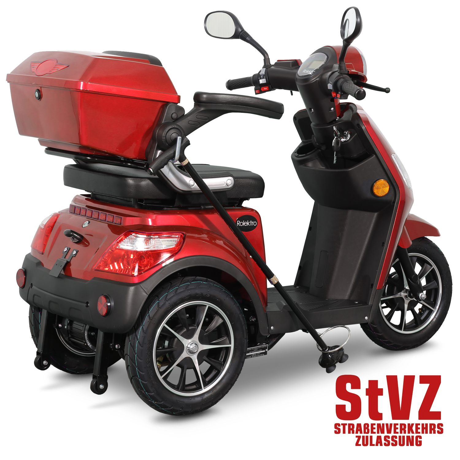 Rolektro E-Trike 15 V.2 Blei-Gel - 3 Rad Elektro Seniorenmobil bis 15 km/h