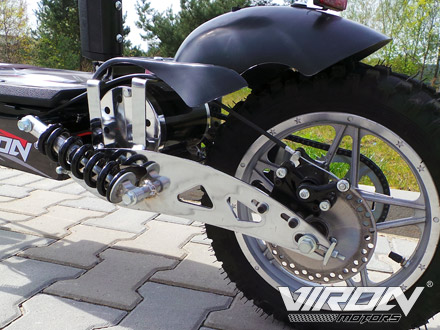 Elektroroller - 2 Rad Elektro-Scooter Viron 1000 Watt ohne Straßenzulassung, Elektroscooter
