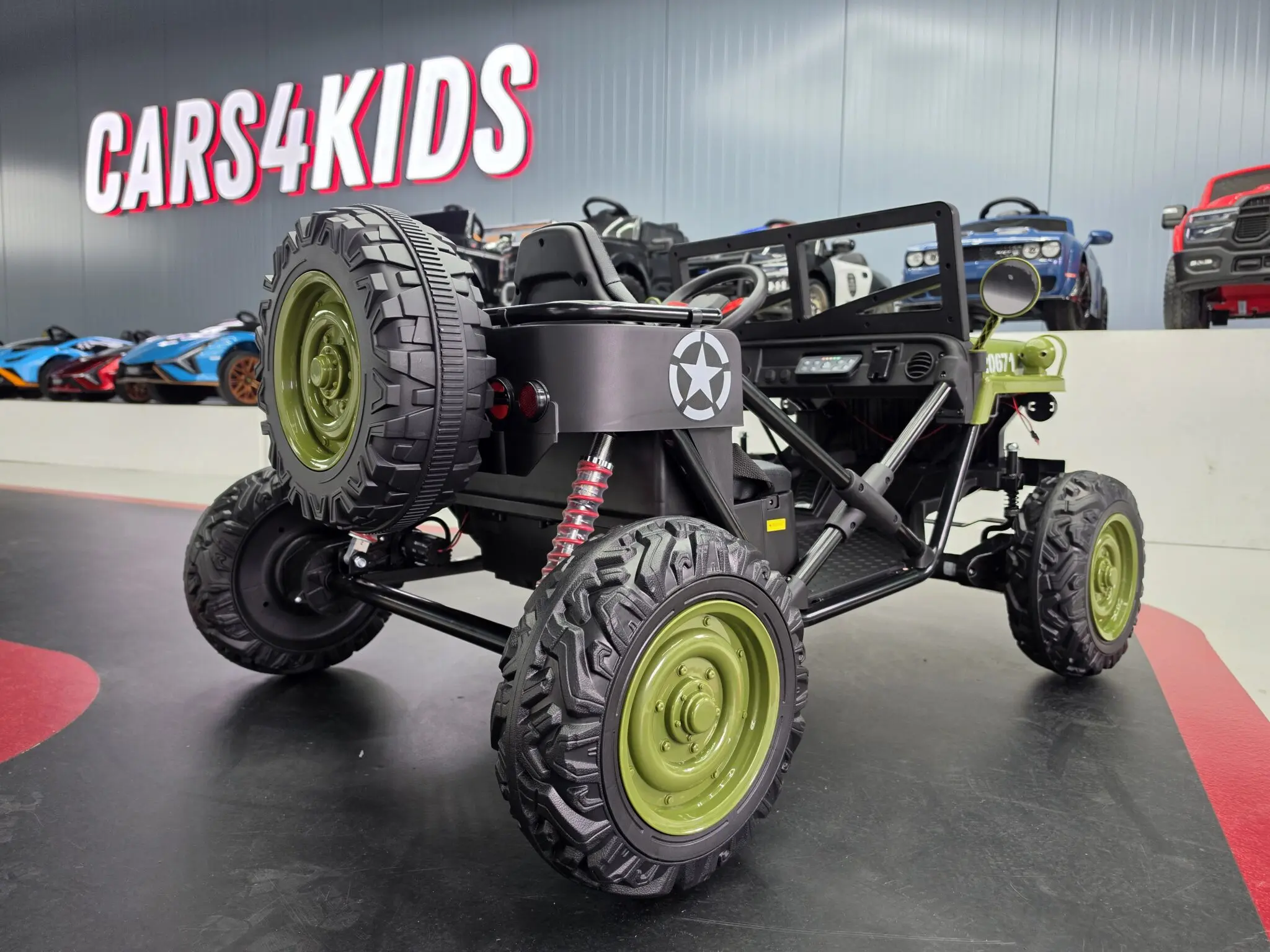 Army Ranger Kinderbuggy – 4x200W, Allrad - Elektrobuggy