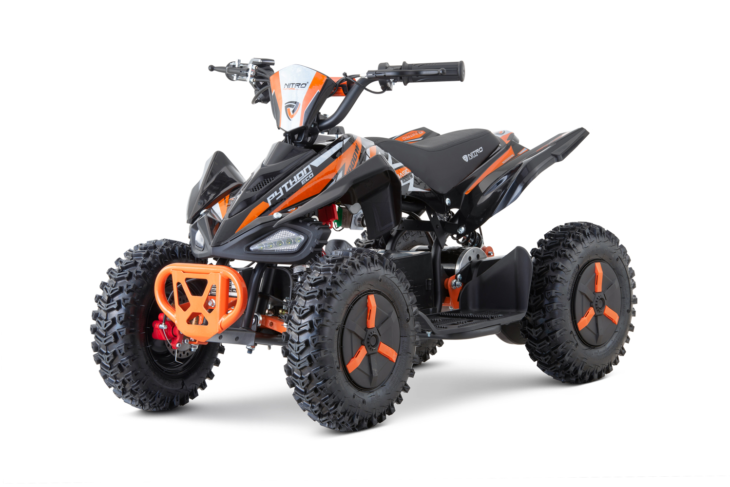 NITRO MOTORS 1000W Eco mini Kinder Quad Python Snowy-Profil L Sport 6 Zoll Elektro Kinderquad