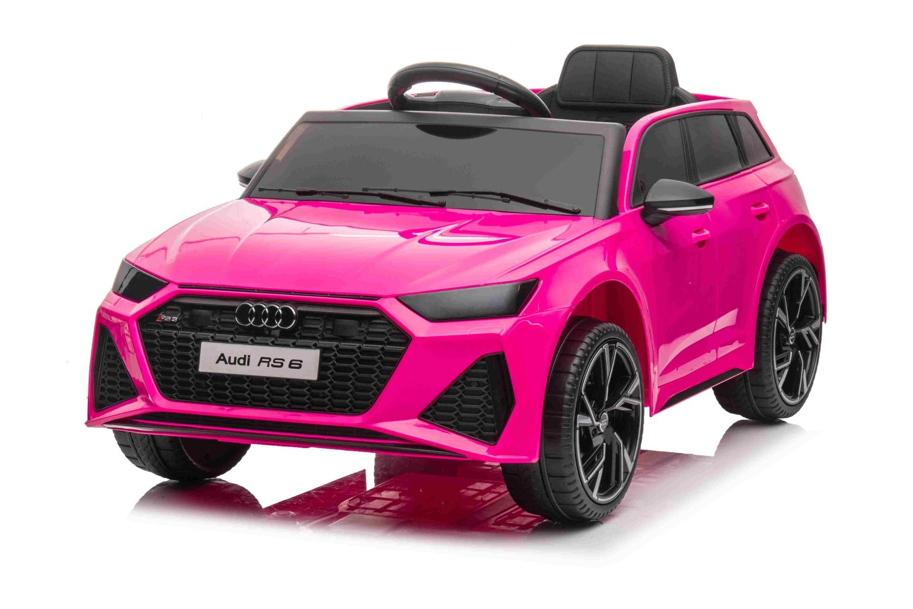 Elektro Kinderfahrzeug Audi RS6, Elektro Kinderauto mit 2x25 Watt, Elektroauto für Kinder zum selber Fahren