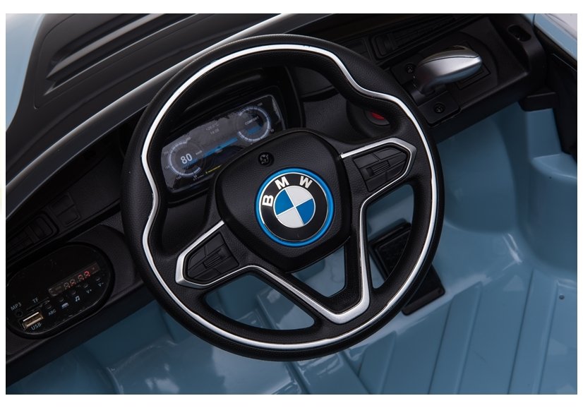 Elektro Kinderauto BMW I8, Ledersitz, EVA-Reifen, Kinderfahrzeug