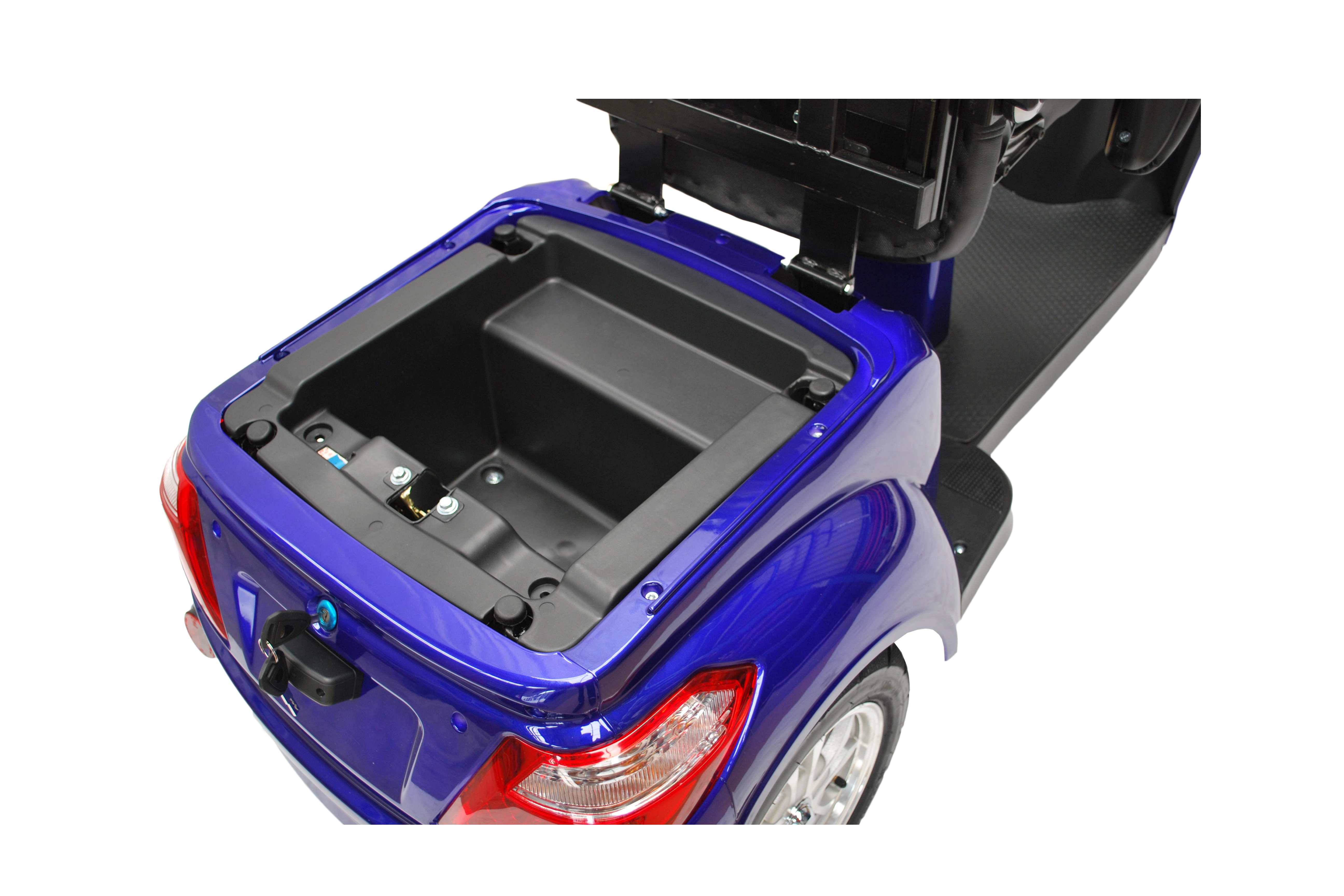 3 Rad Elektroroller DUO Doppelsitzer - Eco Engel 503 - Seniorenroller mit 2 Sitzen - 25 km/h (Blei/Lithium)