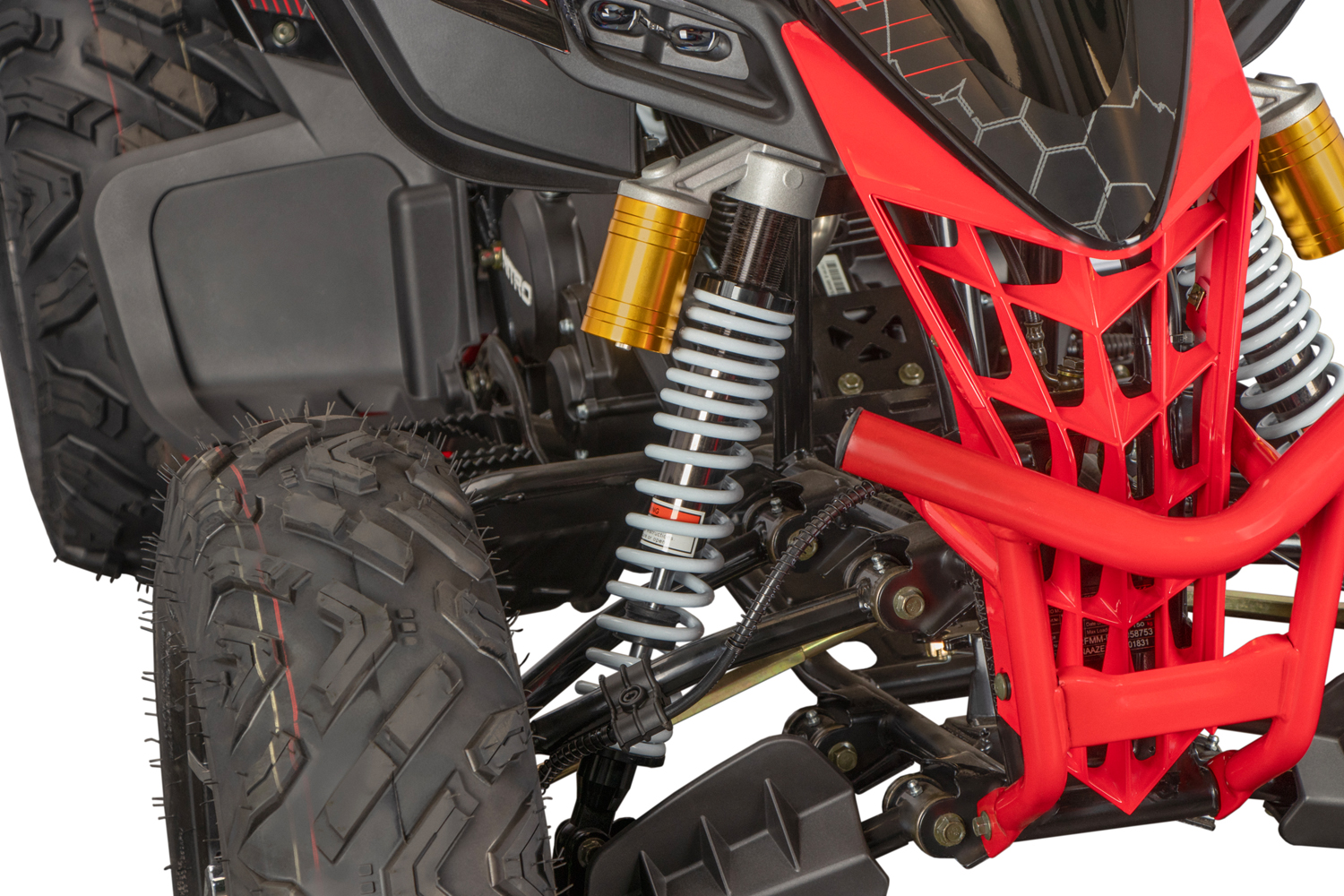 NITRO MOTORS 250cc maxi Benzinquad maxi Quad Celavi RS10, Quad 4-Gang Manuell Platin Alu-Felge