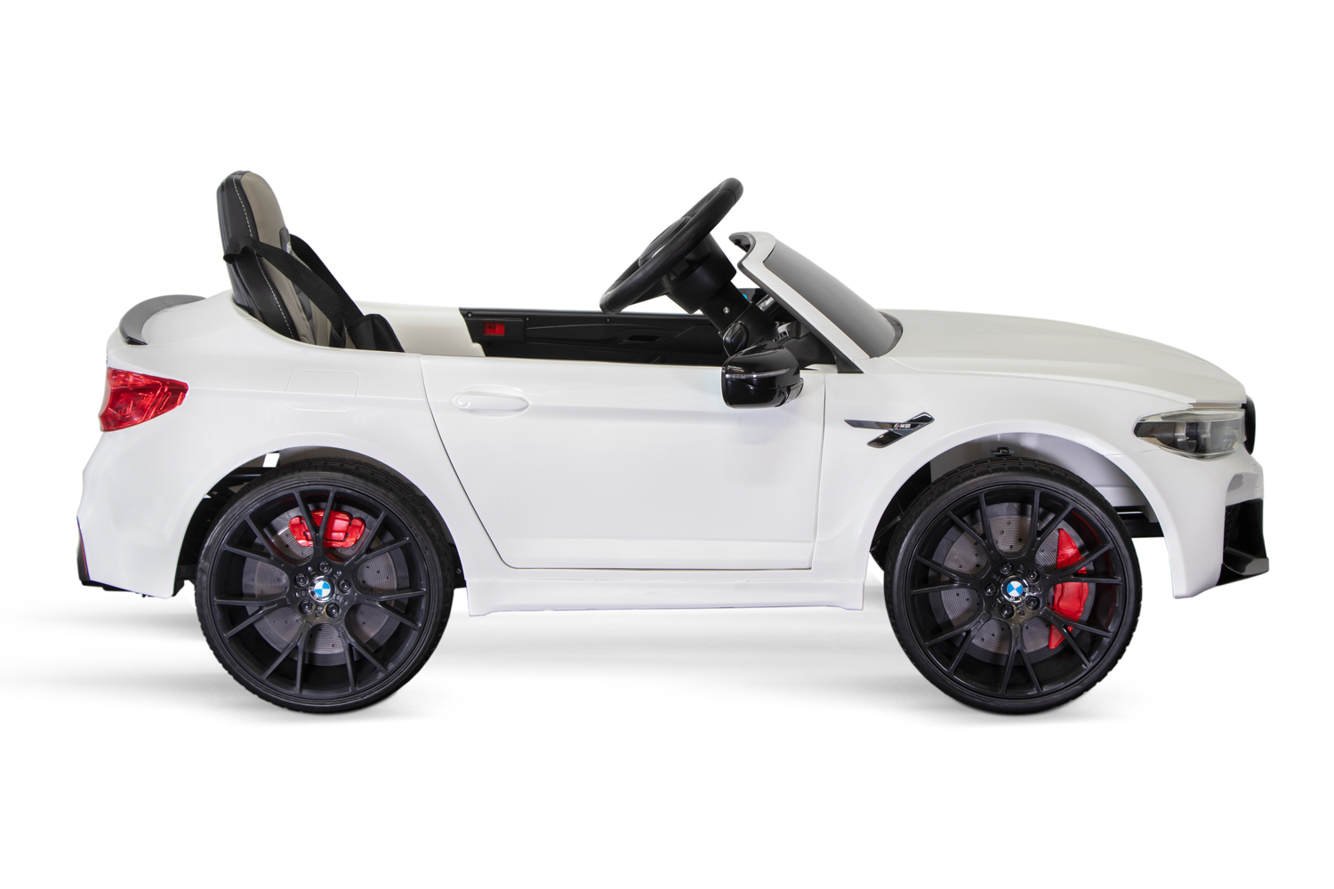 Elektro Kinderfahrzeug, Elektro Kinderauto BMW M5 mit Lizenz 2x35W, entnehmbare Batterie