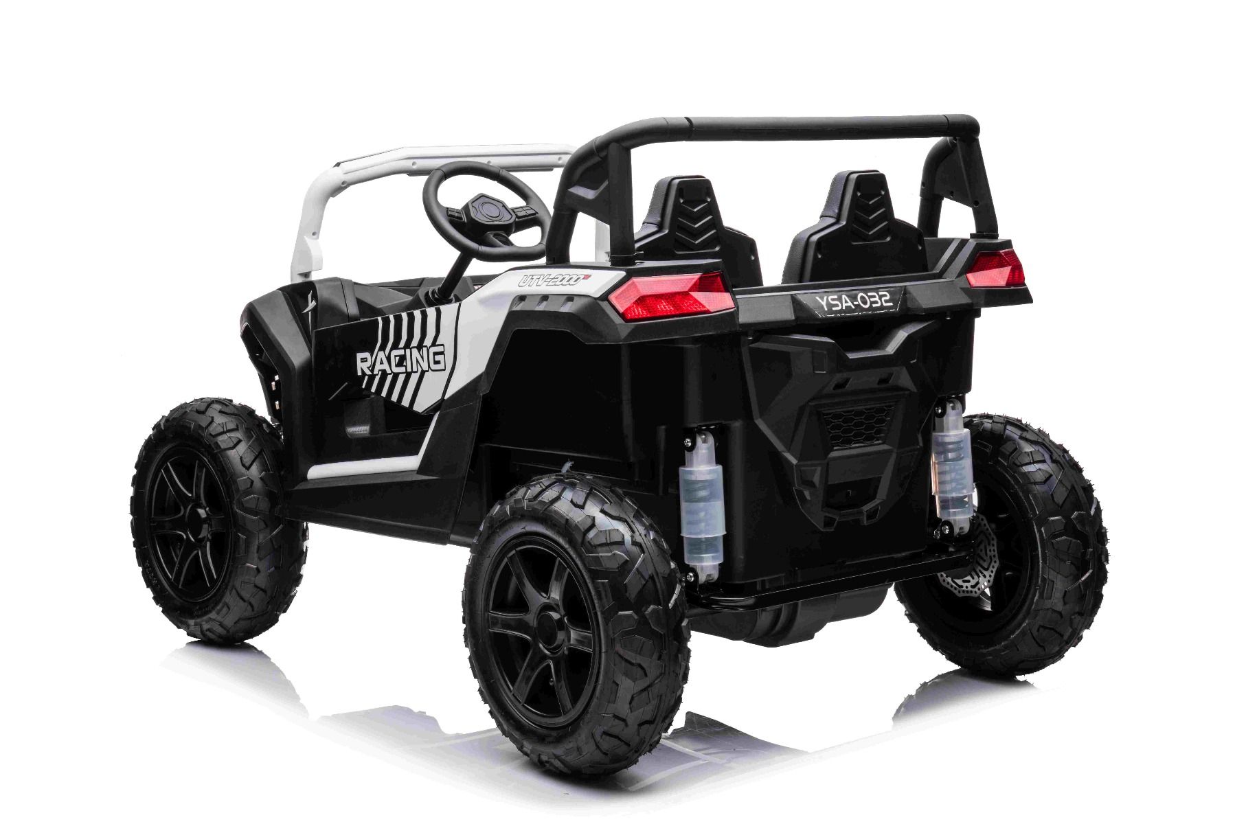 Großes Kinder Elektroauto - 15 km/h, 2-Sitzer Elektro-Buggy UTV XXL Elektrofahrzeug mit Lithiumakku und Differential Motor