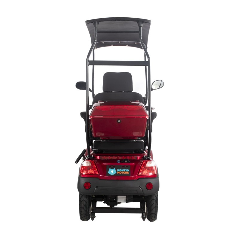 4-Rad Senioren-Roller mit Dach VITA CARE 4000, Seniorenmobil BleiGel / Lithium, vierrädriges Senioren-Quad bis 25 km/h