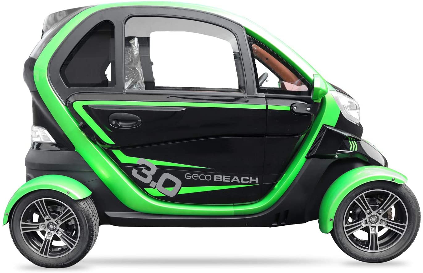 EEC Elektroauto Geco Beach 3000 V9, inkl. Batterie, Elektrofahrzeug mit Straßenzulassung, E-Auto