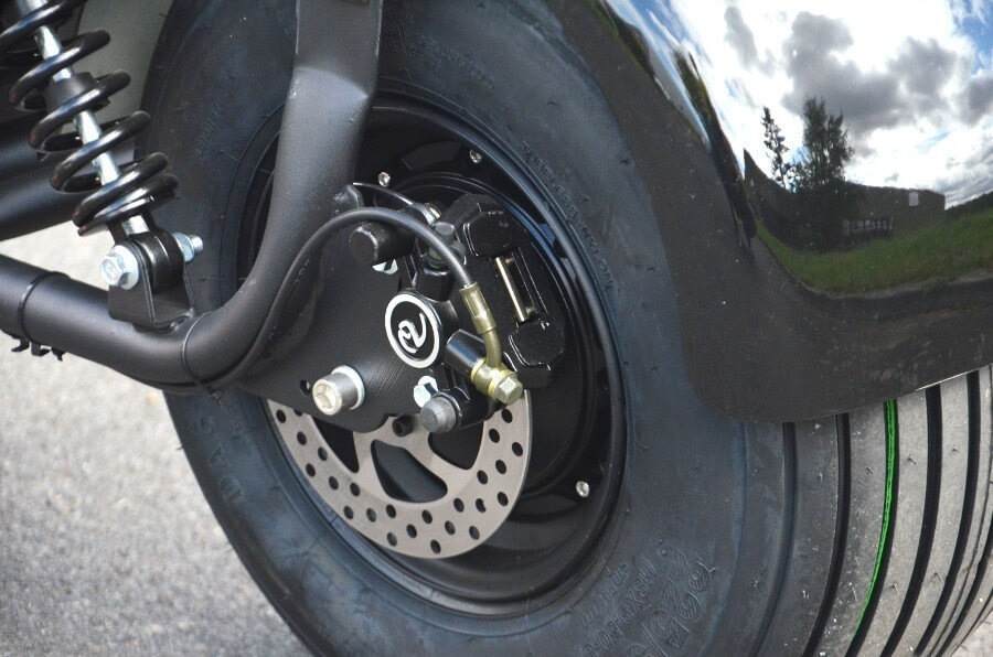 COCO Chopper CP-1.0 Elektroroller, Elektroscooter, 1500 Watt, E-Scooter, 2 Rad Roller im Chopper Style
