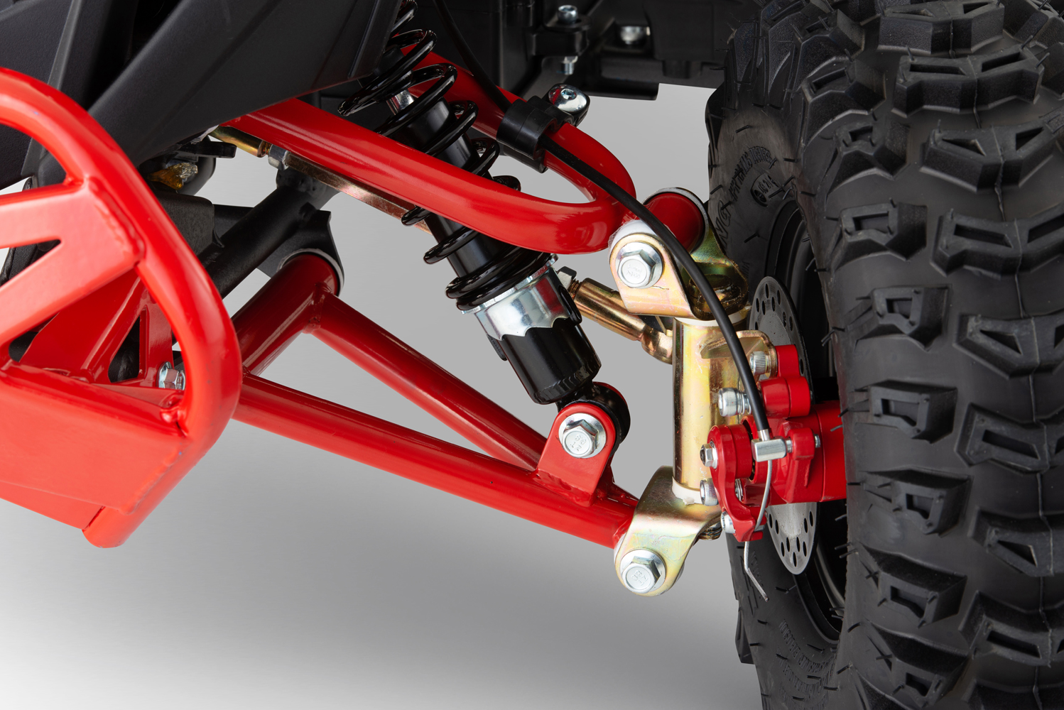 NITRO MOTORS 1200W 48V Eco mini Kinder Quad Avenger Snowy Tire XL Sport 6", Elektroquad für Kinder