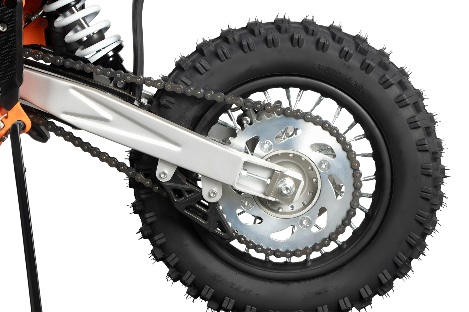 NITRO MOTORS 50cc Mini Kinder Dirtbike NRG50, Kinder Motorcross Bike, Benzinbike 80 km/h