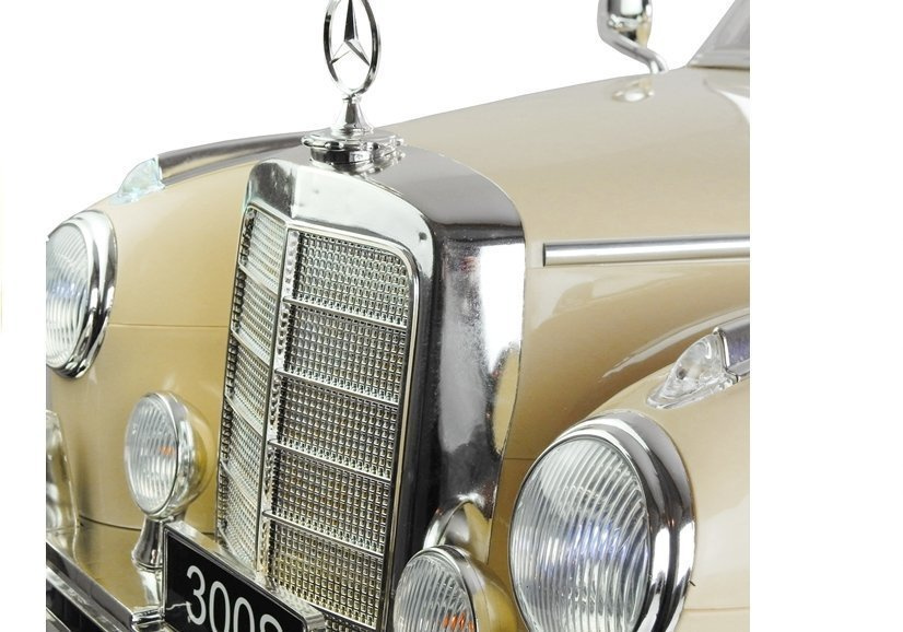 Elektro Kinderauto Oldtimer Mercedes 300s - Cabrio Kinderfahrzeug mit 2x45Watt