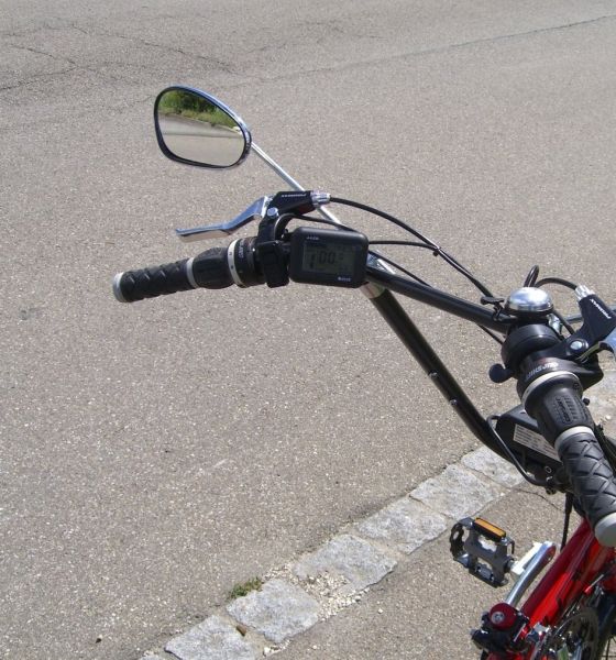 Spiegel für E-Bike, Fahrradspiegel zur Selbstmontage