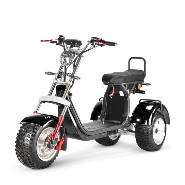COCO BIKE CP-7.1 Elektro Trike (NEIGBAR), 25 km/h oder 45 km/h, 3 Räder, 4000W, E-Trike mit Straßenzulassung inkl. Aufbau