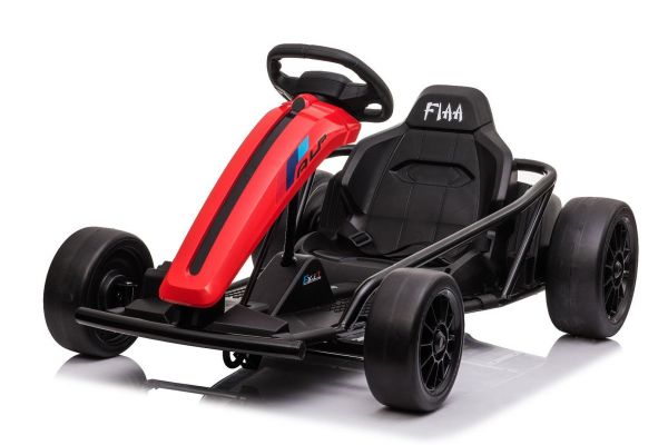 Elektro Kinderfahrzeug Driftkart, Elektroauto Driftcar bis 13 km/h, 2x350 Watt