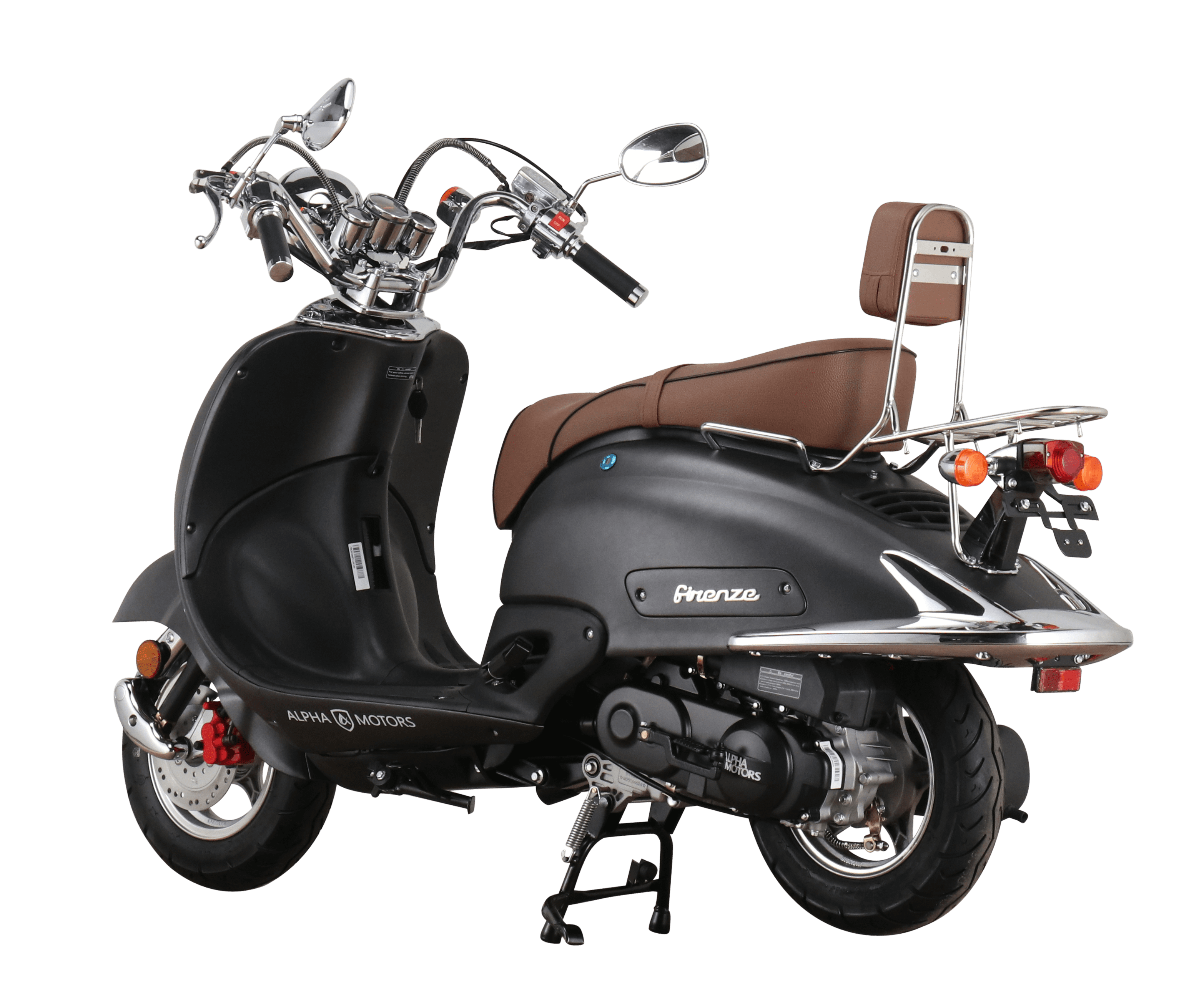 Motorroller Retro Firenze 50 ccm, 25km/h oder 45 km/h, Retroroller EURO 5 |  Eco-Wheel