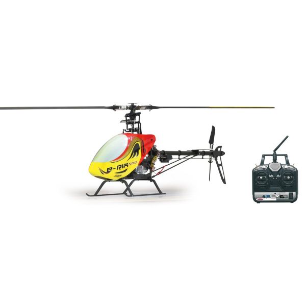 ferngesteuerter Helikopter E-Rix 500 Carbon PNP 80% Gas links ohne Akku und Regler