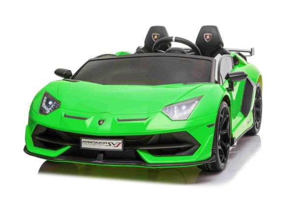 Elektro-Kinderfahrzeug - 8 km/h Elektroauto für Kinder, Lamborghini Aventador, E-Kinderauto 2 Sitzer