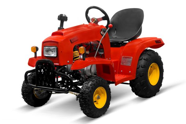 Nitro Motors Kindertraktor - 35 km/h, 110cc S8-A Automatik + Rückwärts, Elektrostarter, 35 km/h, Traktor für Kinder