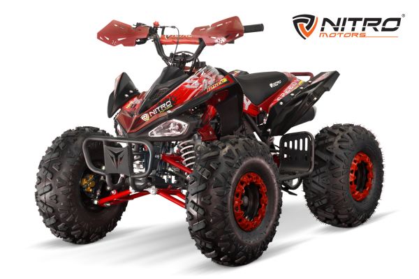 NITRO MOTORS 125cc midi Kinder Quad Speedy GS RS8-A Sport, Benzin-Kinderquad Automatik mit RG