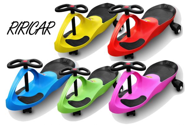 RIRICAR - Swing-Auto für Kinder - Spielzeugauto mit PU Rädern