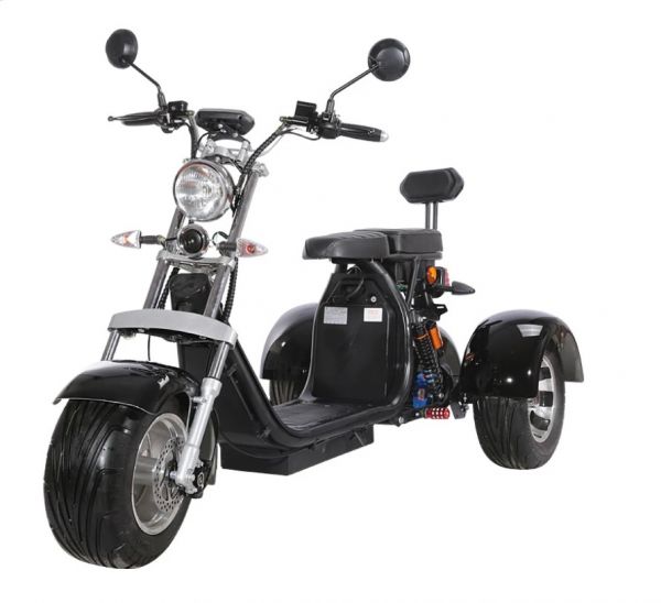 Elektroroller E-Trike Madat A CP-3 2000 Watt - 45 km/h, 3-Rad Roller, 3 Akkuvarianten