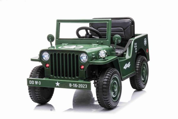 Elektrofahrzeug für Kinder - Jeep Army Small