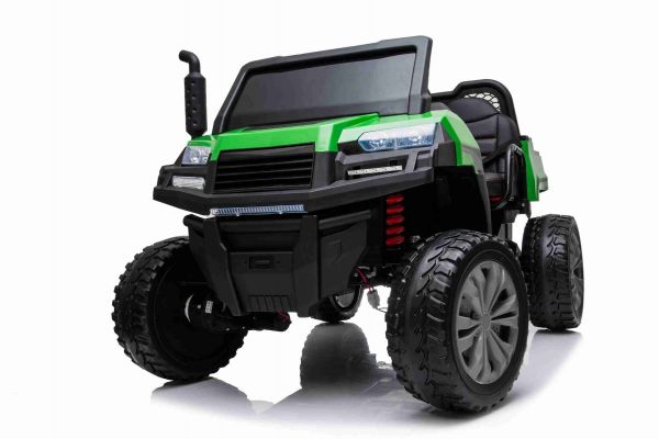Elektro Kinderfahrzeug 2-Sitzer Farm Rider 4x4 lizenziert - Einsatzfahrzeug