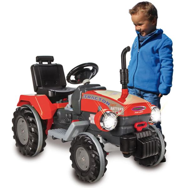 Elektro Kinderfahrzeug Traktor Power Drag, wahlweise mit Anhänger, Kindertraktor