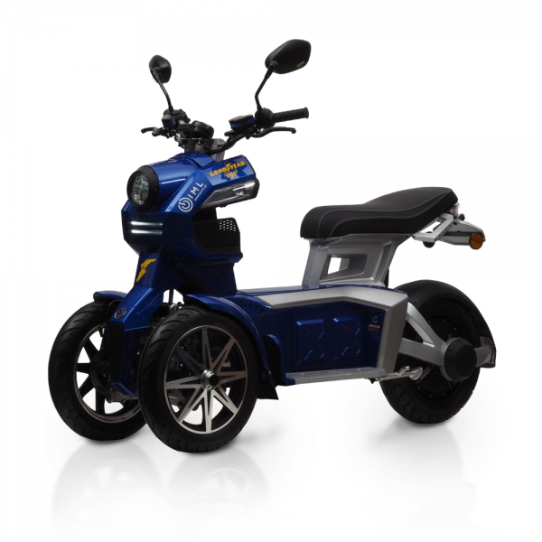 Elektroroller ITank Doppel Lithium - Dreirad Elektro-Motorrad, 75 km/h