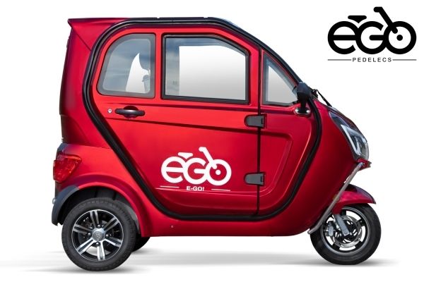 EEC Elektroauto E-GO! eK3 - Elektro Seniorenauto, E-Auto mit 3 Rädern