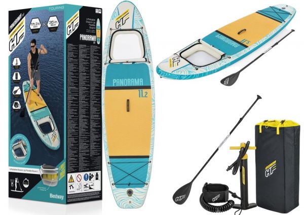 STAND UP Paddle - Sup Hydro- Force mit Panoramatafel 340 x 89 x 15 cm Bestway 65363