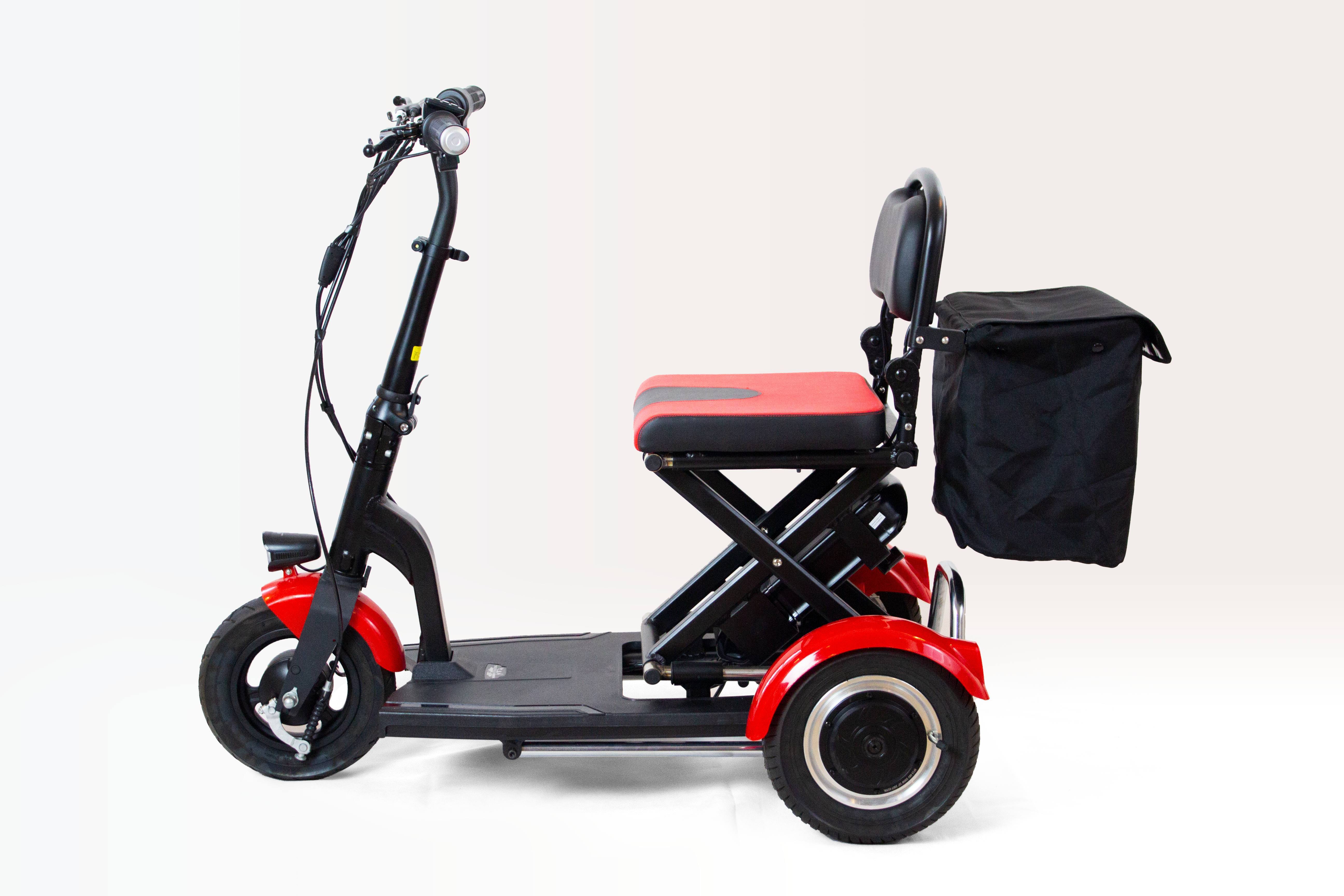 MoBot - klappbares Elektro Dreirad Seniorenmobil 6 km/h - Mobilitätshilfe,  3-Rad Scooter für Senioren, Elektro-Roller für Senioren | Eco-Wheel