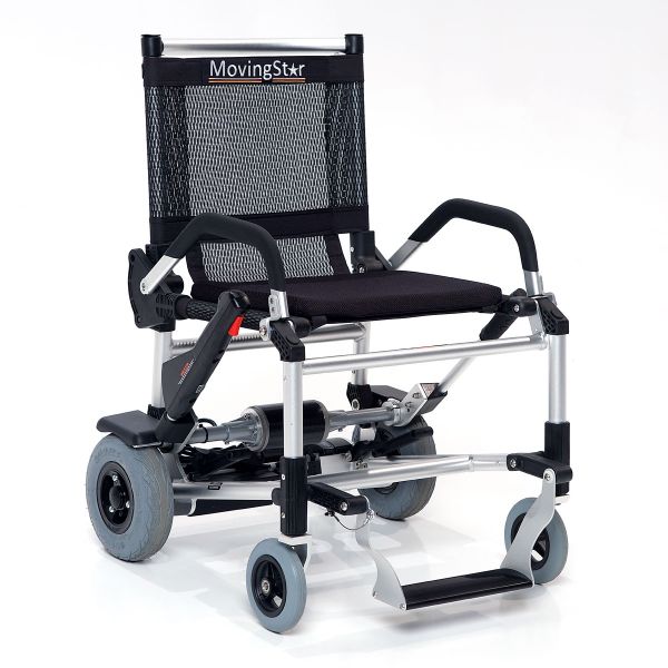 MovingStar 100 elektrischer Rollstuhl faltbar und leicht - 6 km/h