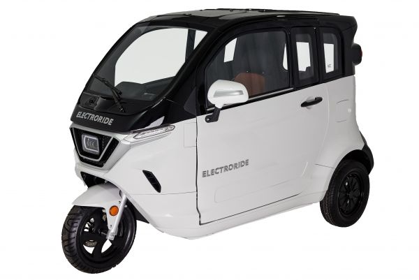 Kabinenroller Electroride PIXI - Dreirad Elektroauto mit Radnabenmotor, E-Auto