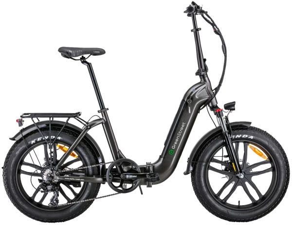 E-Bike Tiefeinsteiger Klapprad GS5 250 W 20 Zoll, klappbares Elektrofahrrad