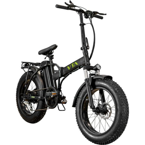 E-Bike Klapprad Volta VB2 - Elektrofahrrad Fatbike mit Daumengas