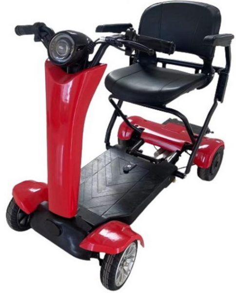Selbstfaltbares 4 Rad Seniorenmobil Lisa, Mobilitätshilfe, Dreirad-Scooter bis 15 km/h, automatisch faltbar