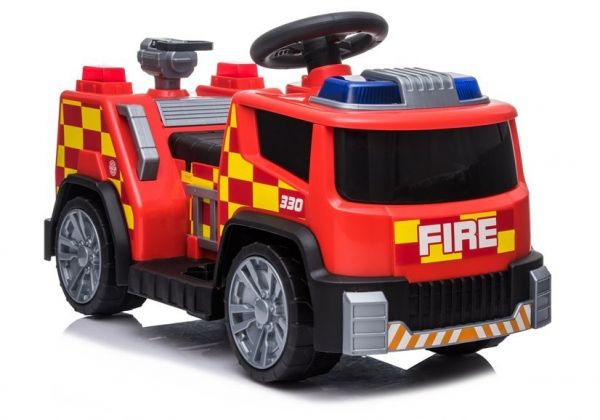 XS Elektroauto - Anfänger Kinderfahrzeug, Feuerwehrauto TR1911