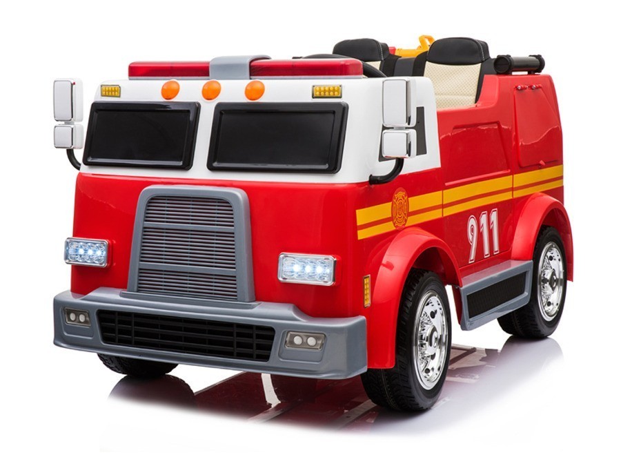 Kinder Spielzeug Feuerwehr Auto mit Licht Selbstfahren Leuchtende Räder 