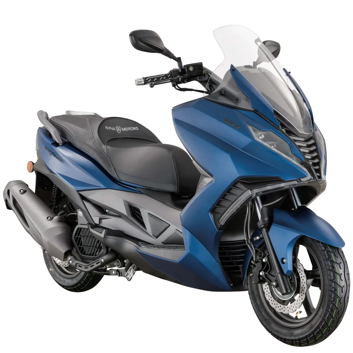 Motorroller 2-Rad Eco-Wheel Cruiser | inkl. Topcase ccm, 125 22 Roller Sport 95km/h