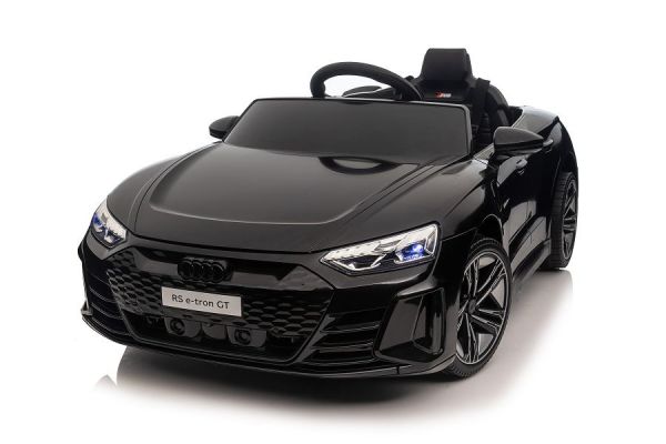 Elektro Kinderauto Audi RS E-Tron, Kinderfahrzeug mit Gaspedal zum Fahren, Elektroauto für Kinder