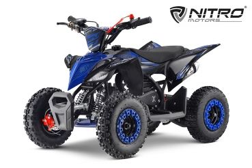 NITRO MOTORS 49cc mini Kinder Quad Replay DLX 6 Zoll, ATV Pocketquad, Kinderquad