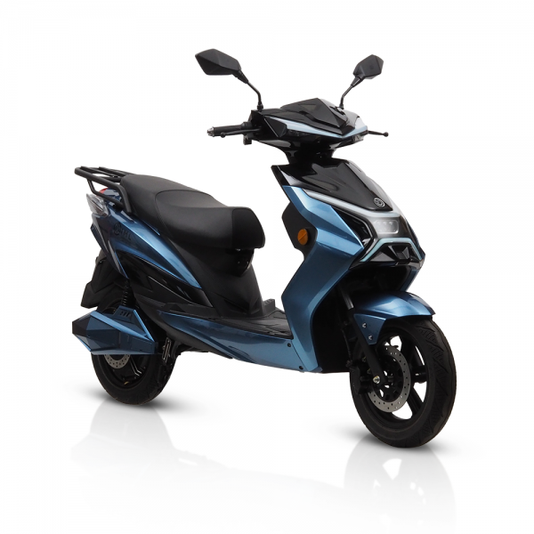 Elektroroller X1 - 2000 Watt Boschmotor - Elektro-Moped 45 km/h, E-Motorroller Lithium 60V 26 Ah, 3 Farben